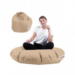 Puf de jardín Iyzi 100 Cushion Visón Practica Hogar