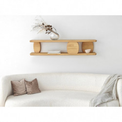 Estante de pared Modena Roble Practica Hogar
