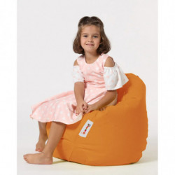 Puf de jardín Premium Kids Naranja Practica Hogar