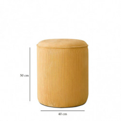 Tuffet 241321 Mostaza Practica Hogar