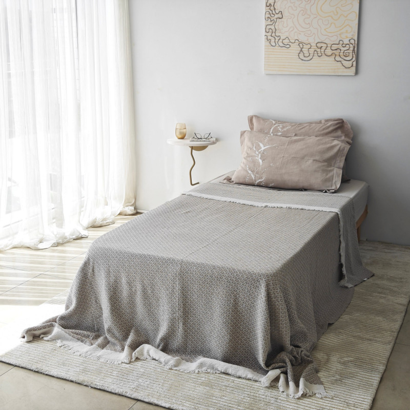 Estante de pared Leo Oro Blanco Practica Hogar