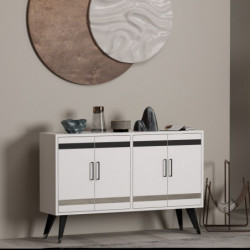 Mueble TV İlda Blanco Practica Hogar