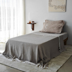 Estante de pared Reve castaño Negro Practica Hogar