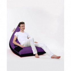 Puf de jardín Pyramid Large Double Color Bed Púrpura Practica Hogar