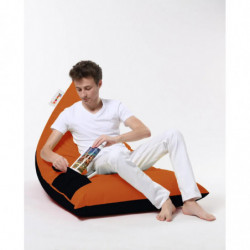 Puf de jardín Pyramid Large Double Color Bed Naranja Practica Hogar