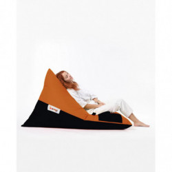 Puf de jardín Pyramid Large Double Color Bed Naranja Practica Hogar