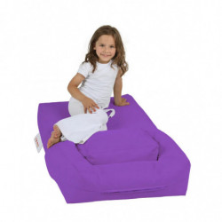 Puf de jardín Kids Single Seatfe Púrpura Practica Hogar