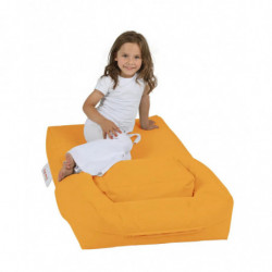 Puf de jardín Kids Single Seatfe Naranja Practica Hogar