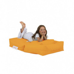 Puf de jardín Kids Single Seatfe Naranja Practica Hogar