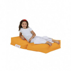Puf de jardín Kids Single Seatfe Naranja Practica Hogar