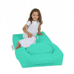 Puf de jardín Kids Single Seatfe Turquesa Practica Hogar