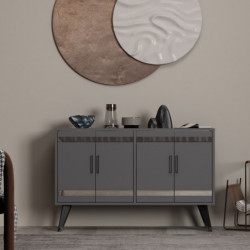 Mueble TV İlda Antracita Practica Hogar