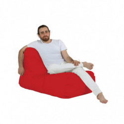 Puf de jardín Trendy Comfort Bed Rojo Practica Hogar