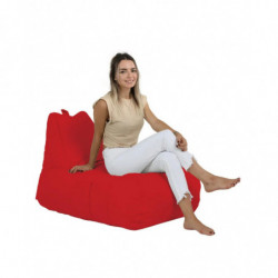 Puf de jardín Trendy Comfort Bed Rojo Practica Hogar