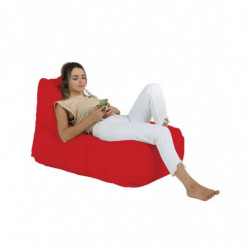 Puf de jardín Trendy Comfort Bed Rojo Practica Hogar