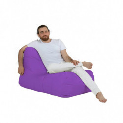Puf de jardín Trendy Comfort Bed Púrpura Practica Hogar