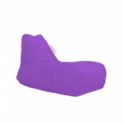 Puf de jardín Trendy Comfort Bed Púrpura Practica Hogar