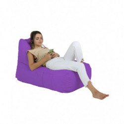 Puf de jardín Trendy Comfort Bed Púrpura Practica Hogar