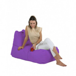 Puf de jardín Trendy Comfort Bed Púrpura Practica Hogar
