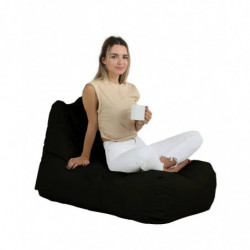 Puf de jardín Trendy Comfort Bed Negro Practica Hogar