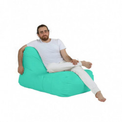 Puf de jardín Trendy Comfort Bed Turquesa Practica Hogar