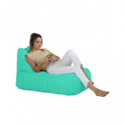 Puf de jardín Trendy Comfort Bed Turquesa Practica Hogar