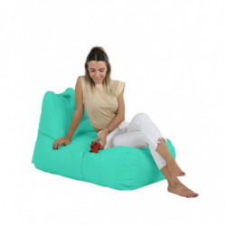 Puf de jardín Trendy Comfort Bed Turquesa Practica Hogar