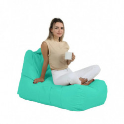 Puf de jardín Trendy Comfort Bed Turquesa Practica Hogar