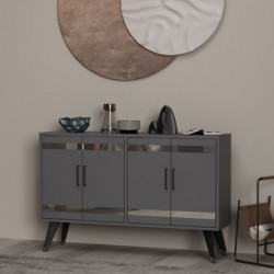 Mueble TV İlda Antracita Practica Hogar