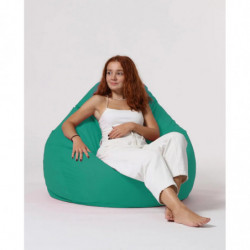 Puf de jardín Premium XXL Turquesa Practica Hogar