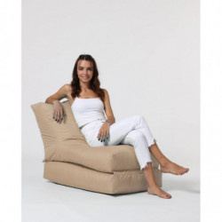 Puf de jardín Siesta Sofa Bed Visón Practica Hogar