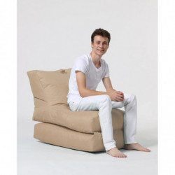 Puf de jardín Siesta Sofa Bed Visón Practica Hogar