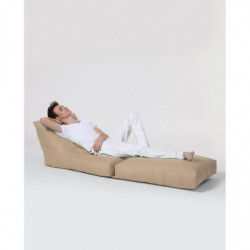 Puf de jardín Siesta Sofa Bed Visón Practica Hogar