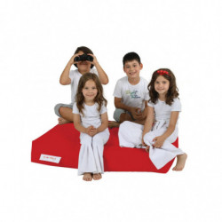 Puf de jardín Kids Double Seat Rojo Practica Hogar