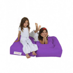 Puf de jardín Kids Double Seat Púrpura Practica Hogar