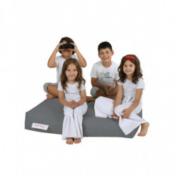 Puf de jardín Kids Double Seat Humo Practica Hogar