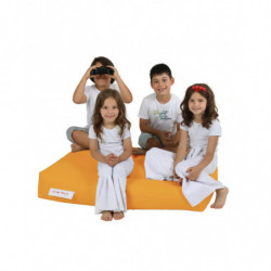 Puf de jardín Kids Double Seat Naranja Practica Hogar