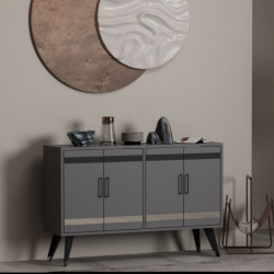 Mueble TV İlda Antracita Practica Hogar