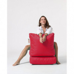 Puf de jardín Siesta Sofa Bed Rojo Practica Hogar
