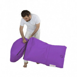 Puf de jardín Siesta Sofa Bed Púrpura Practica Hogar
