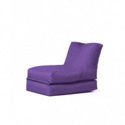 Puf de jardín Siesta Sofa Bed Púrpura Practica Hogar
