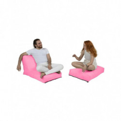 Puf de jardín Siesta Sofa Bed Rosa Practica Hogar