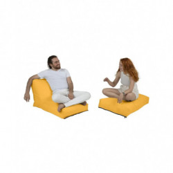 Puf de jardín Siesta Sofa Bed Amarillo Practica Hogar