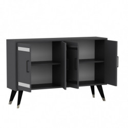 Mueble TV İlda Antracita Practica Hogar