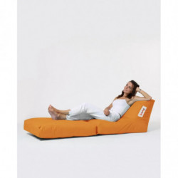 Puf de jardín Siesta Sofa Bed Naranja Practica Hogar
