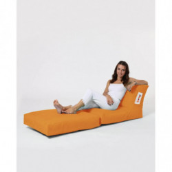 Puf de jardín Siesta Sofa Bed Naranja Practica Hogar