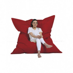 Puf de jardín Giant Cushion 140x180 Rojo Practica Hogar