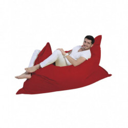 Puf de jardín Giant Cushion 140x180 Rojo Practica Hogar