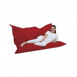 Puf de jardín Giant Cushion 140x180 Rojo Practica Hogar
