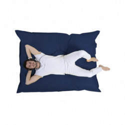 Puf de jardín Giant Cushion 140x180 Azul Oscuro Practica Hogar